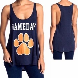 Show Me Your MuMu 'Game Day' graphic racerback tank NWT size large